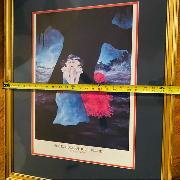 “Reflections of Jolie Blonde” 139/948 by George Rodrigue, signed - Picture 6 of 7